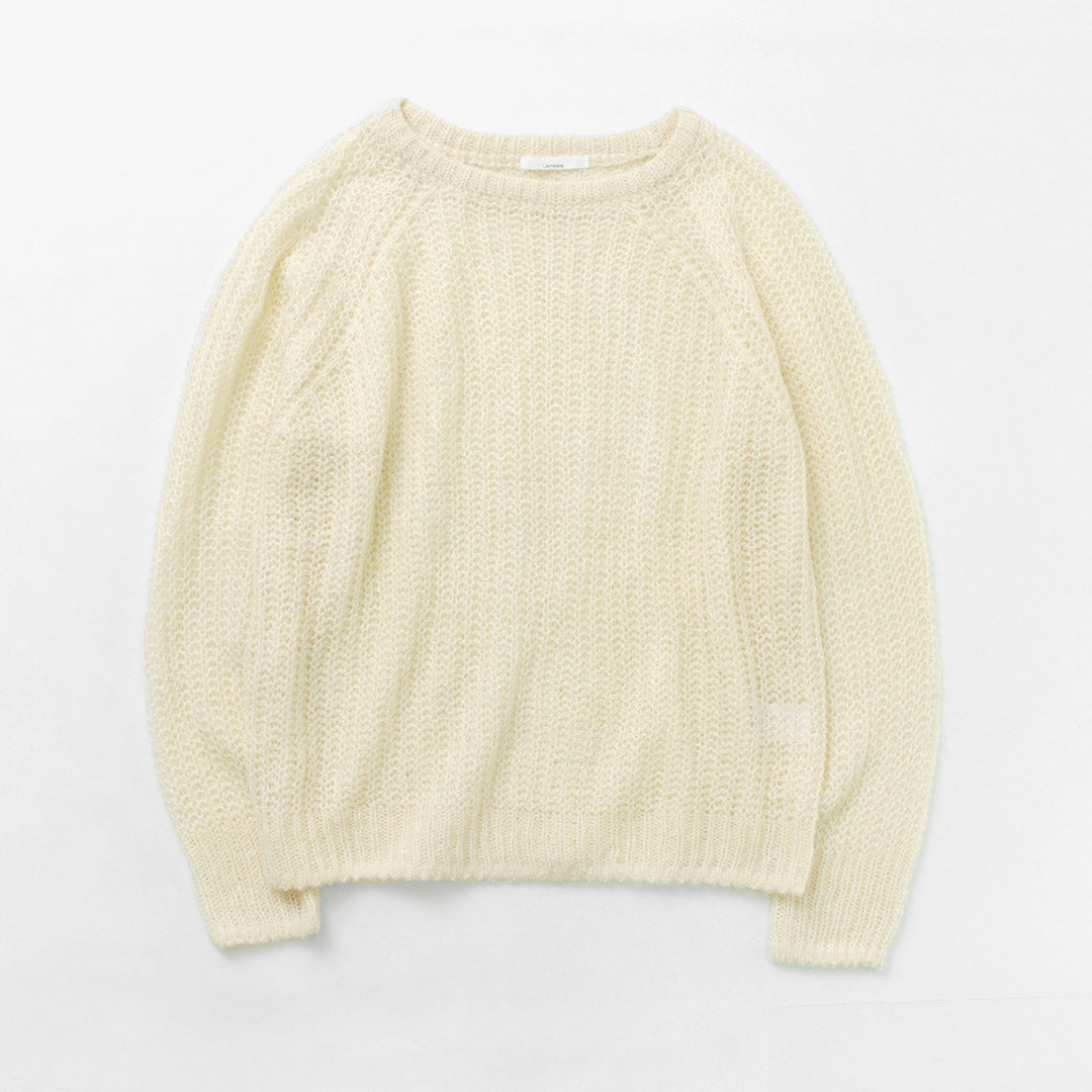 【30%OFF】LAITERIE(レイトリー) MIXアルパカウール プルオーバー