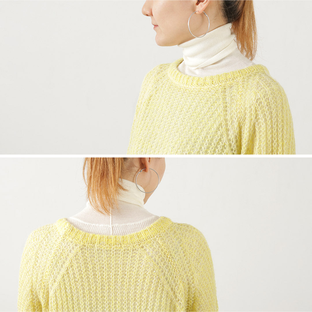 【30%OFF】LAITERIE(レイトリー) MIXアルパカウール プルオーバー