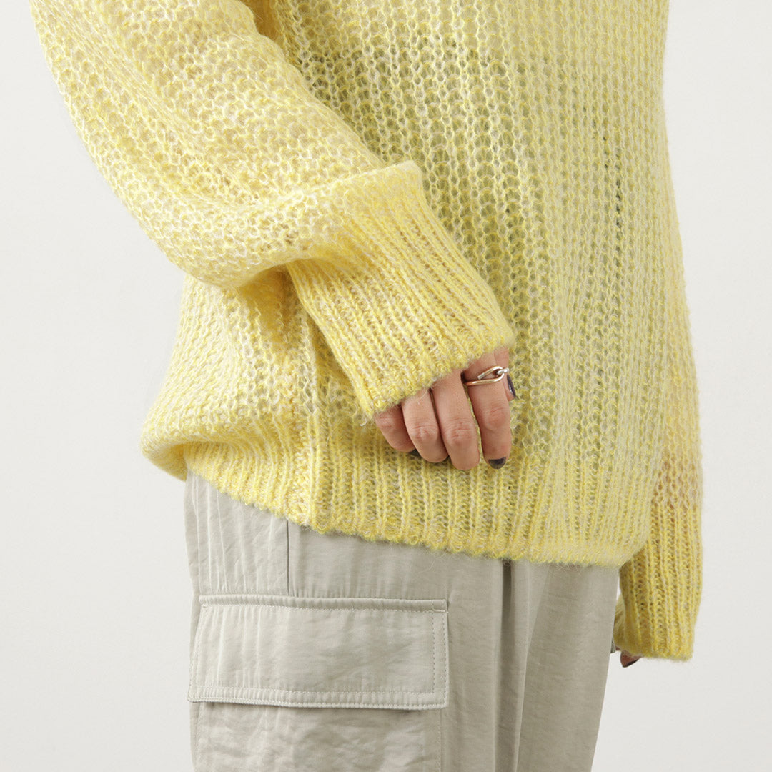 【30%OFF】LAITERIE(レイトリー) MIXアルパカウール プルオーバー