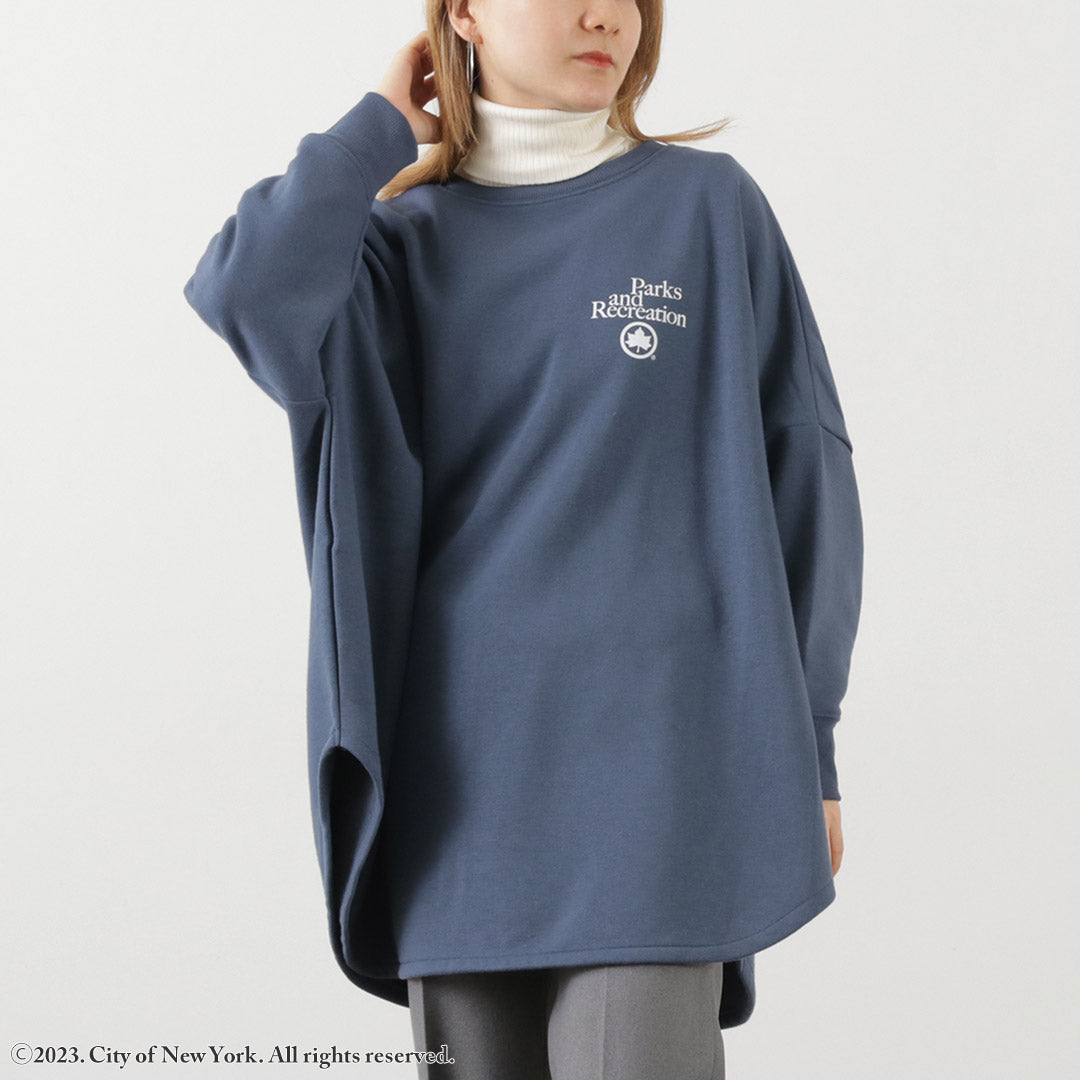 【30%OFF】GOOD ROCK SPEED(グッドロックスピード) NYC プリント ワイドスウェット