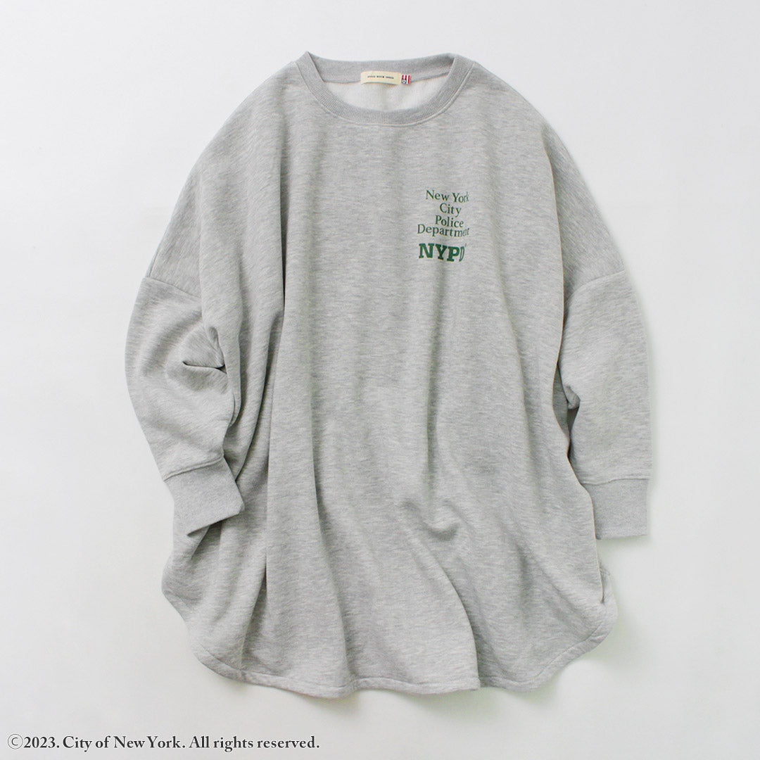 【30%OFF】GOOD ROCK SPEED(グッドロックスピード) NYC プリント ワイドスウェット