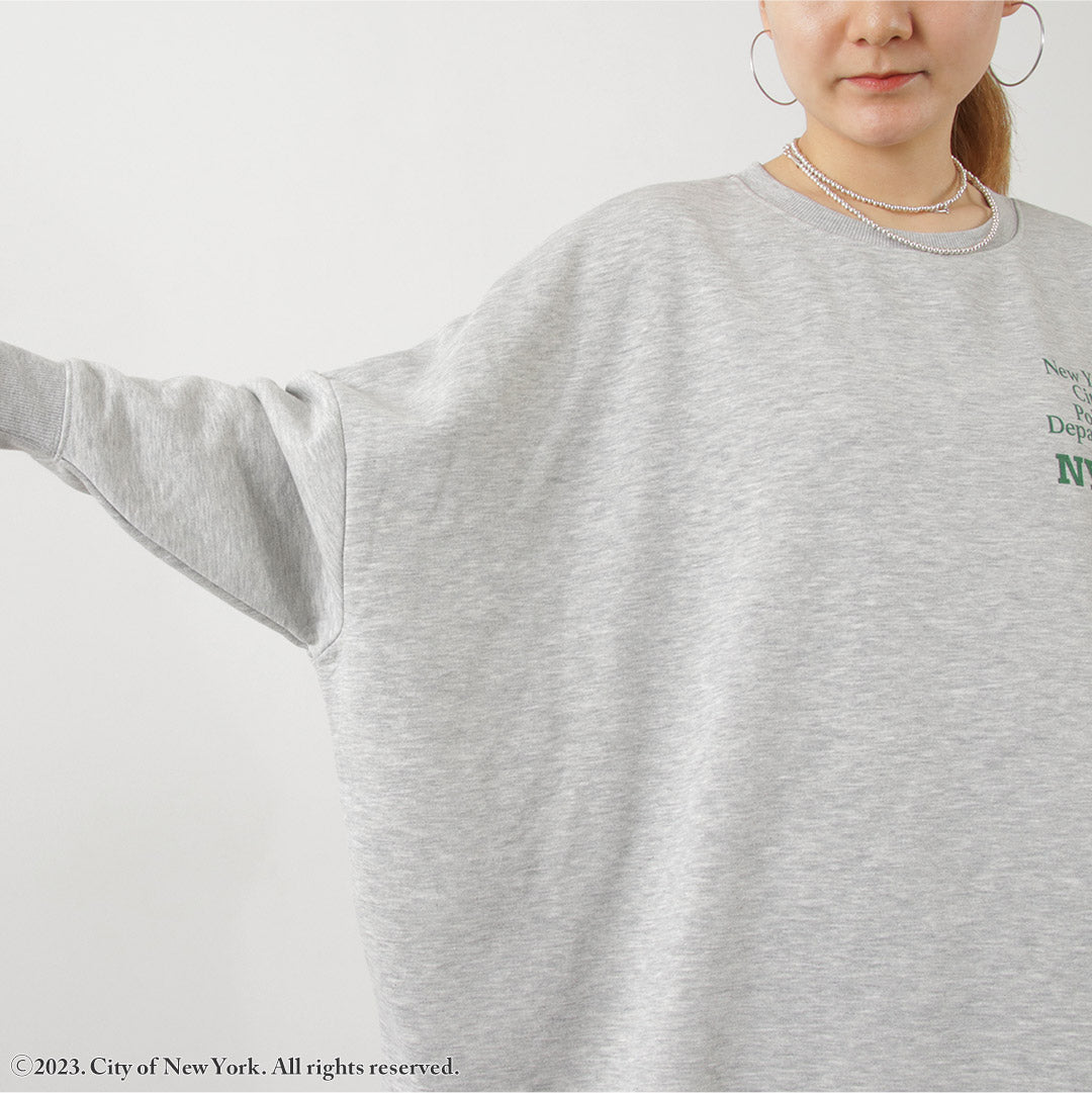 【30%OFF】GOOD ROCK SPEED(グッドロックスピード) NYC プリント ワイドスウェット