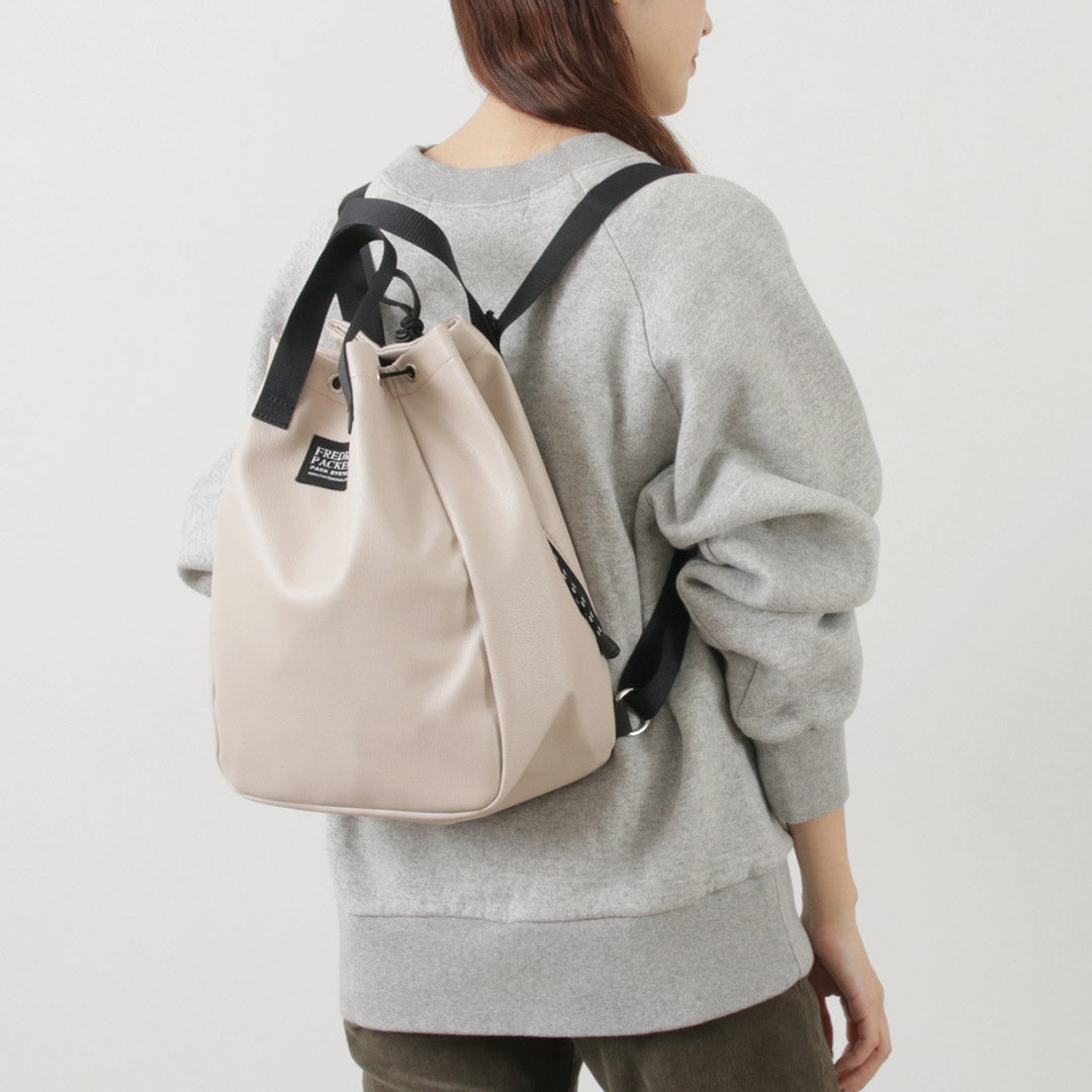 【30%OFF】FREDRIK PACKERS(フレドリックパッカーズ) 別注 エコレザー ブルームパック