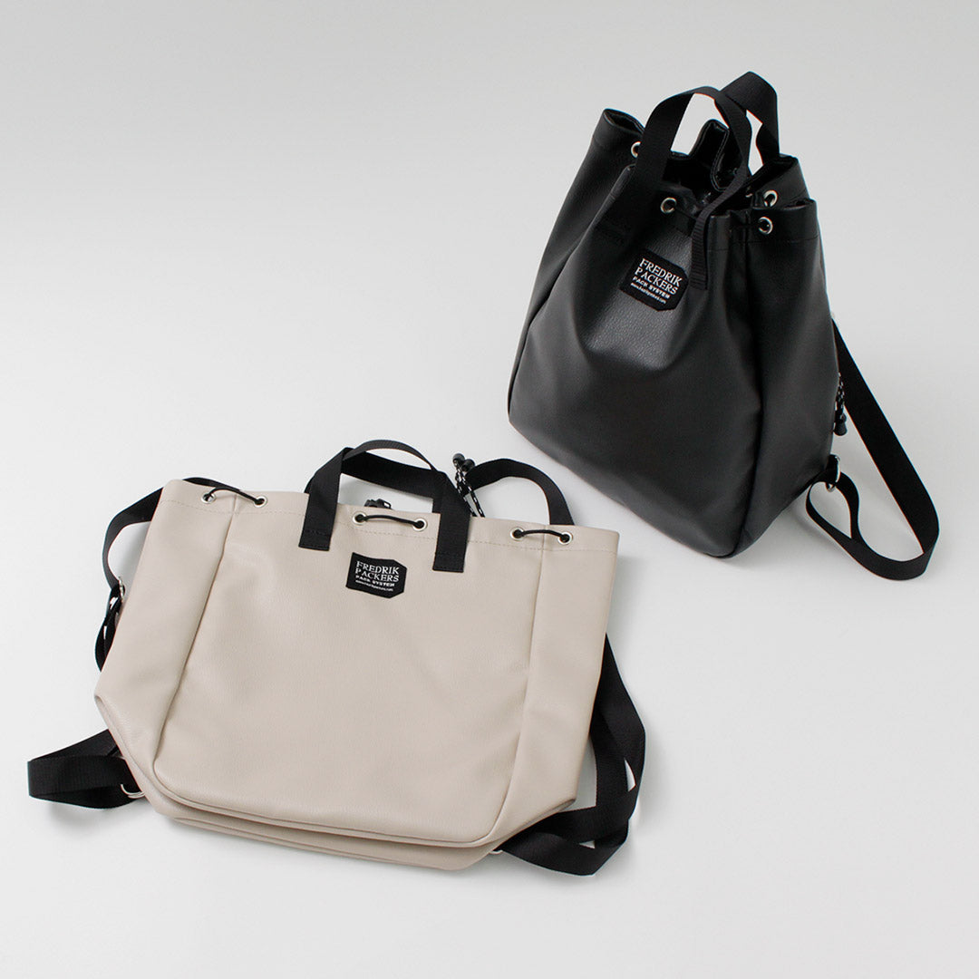 【30%OFF】FREDRIK PACKERS(フレドリックパッカーズ) 別注 エコレザー ブルームパック