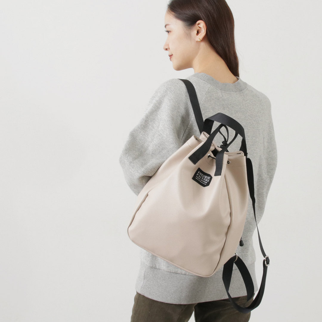 【30%OFF】FREDRIK PACKERS(フレドリックパッカーズ) 別注 エコレザー ブルームパック