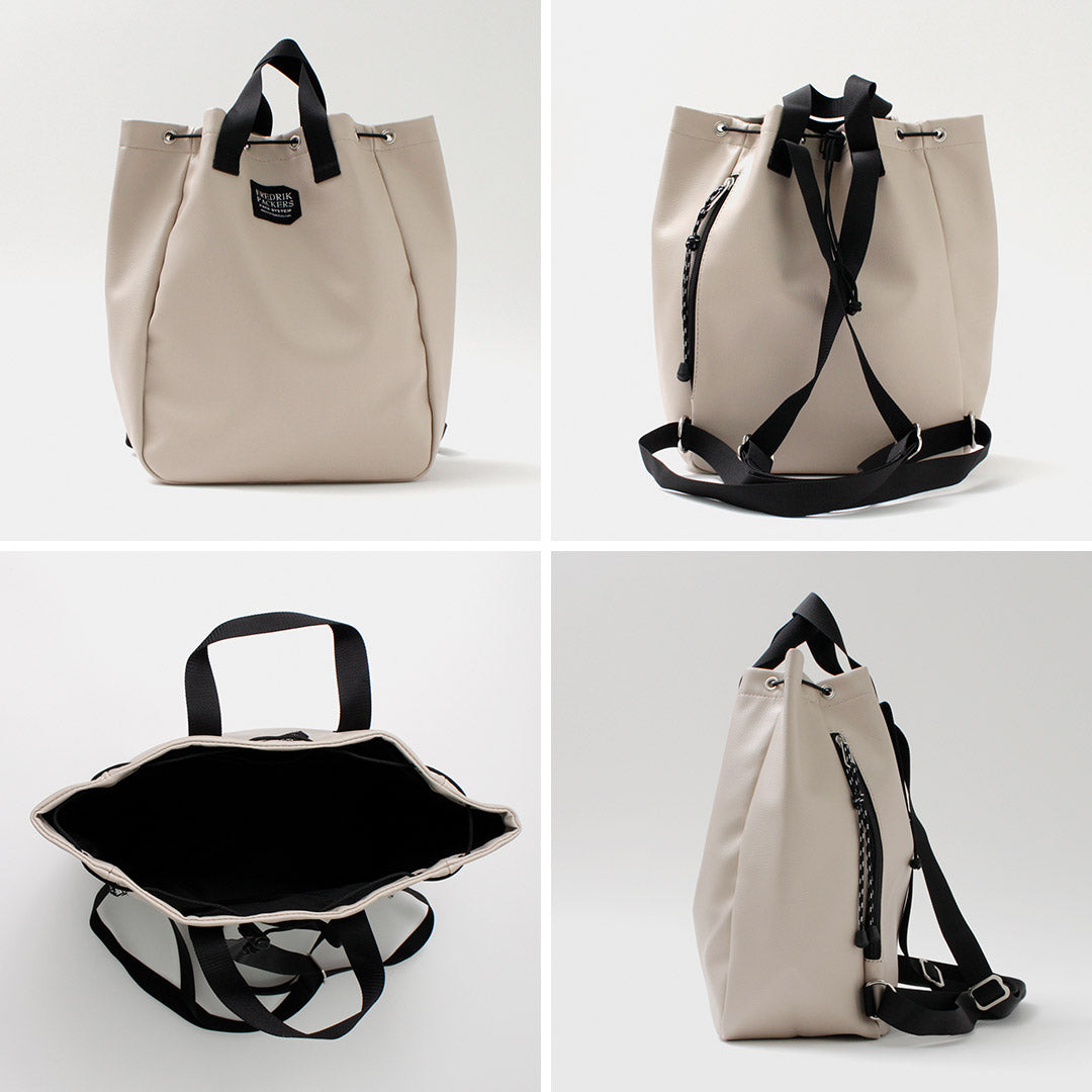 【30%OFF】FREDRIK PACKERS(フレドリックパッカーズ) 別注 エコレザー ブルームパック
