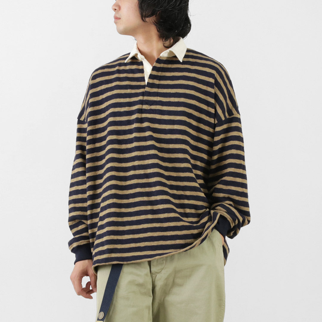 【30%OFF】TIEASY(ティージー) 別注 オリジナル ラガーシャツ