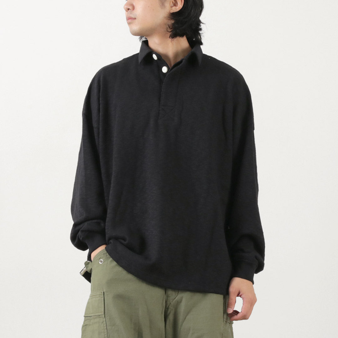 【30%OFF】TIEASY(ティージー) 別注 オリジナル ラガーシャツ