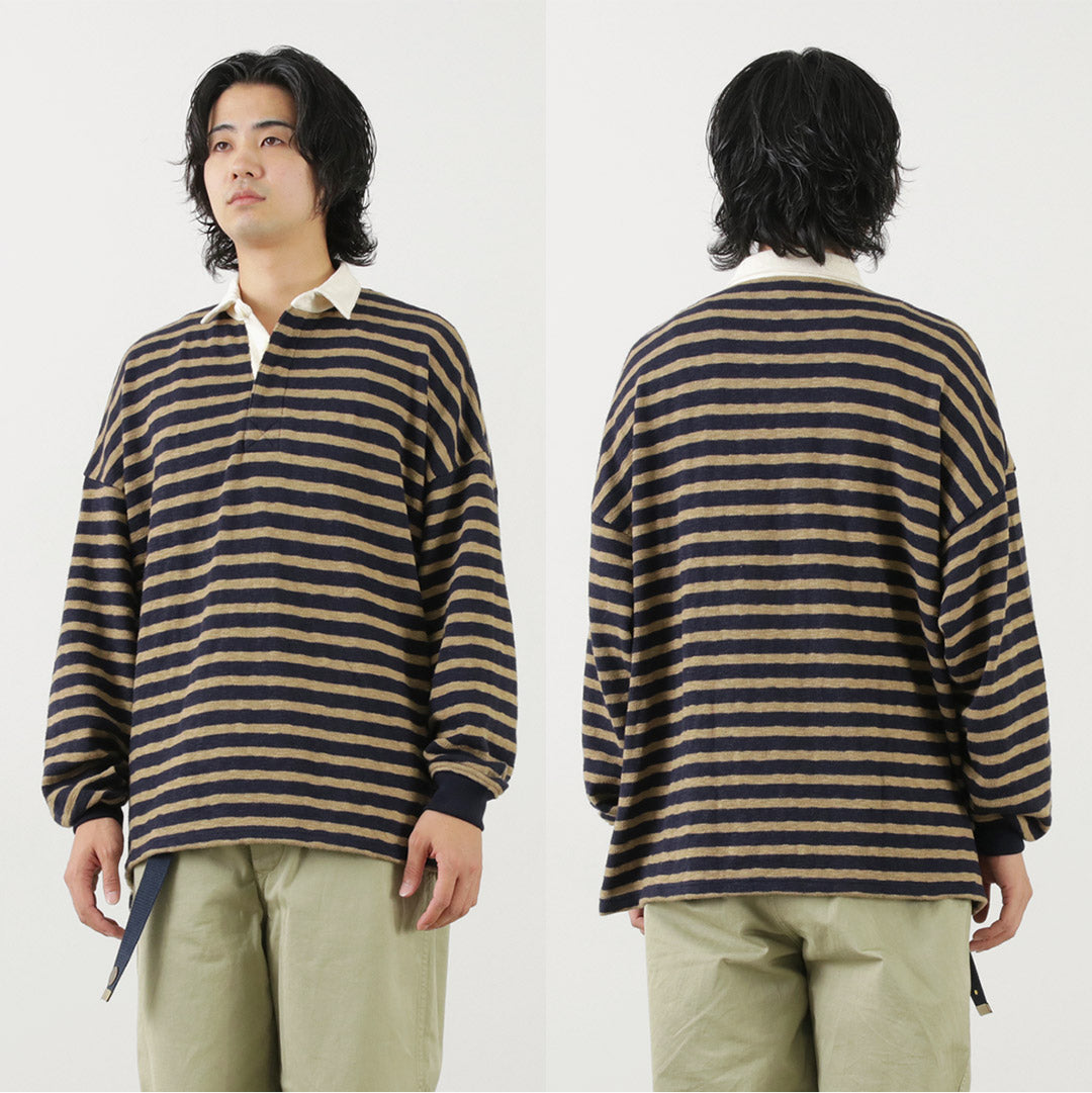 【30%OFF】TIEASY(ティージー) 別注 オリジナル ラガーシャツ