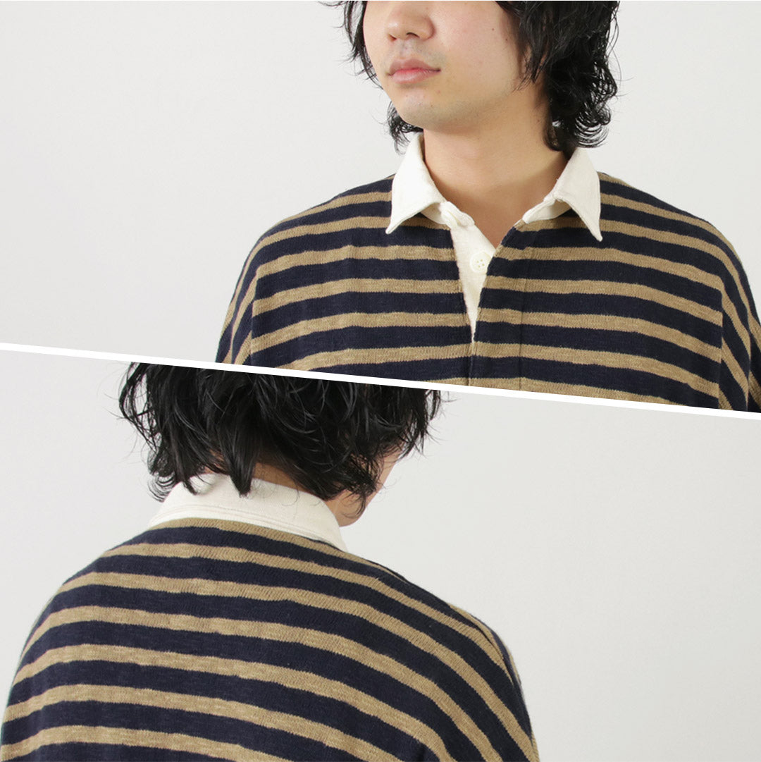 【30%OFF】TIEASY(ティージー) 別注 オリジナル ラガーシャツ