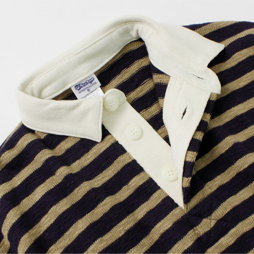 【30%OFF】TIEASY(ティージー) 別注 オリジナル ラガーシャツ