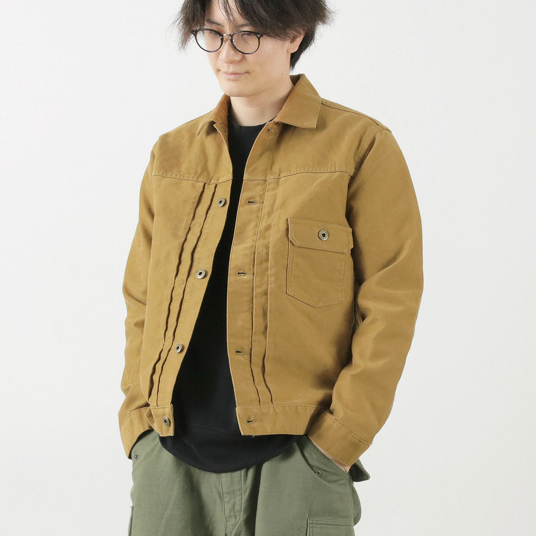 【30%OFF】JAPAN BLUE JEANS(ジャパンブルージーンズ) 別注 モールスキン 1st型ブルゾン