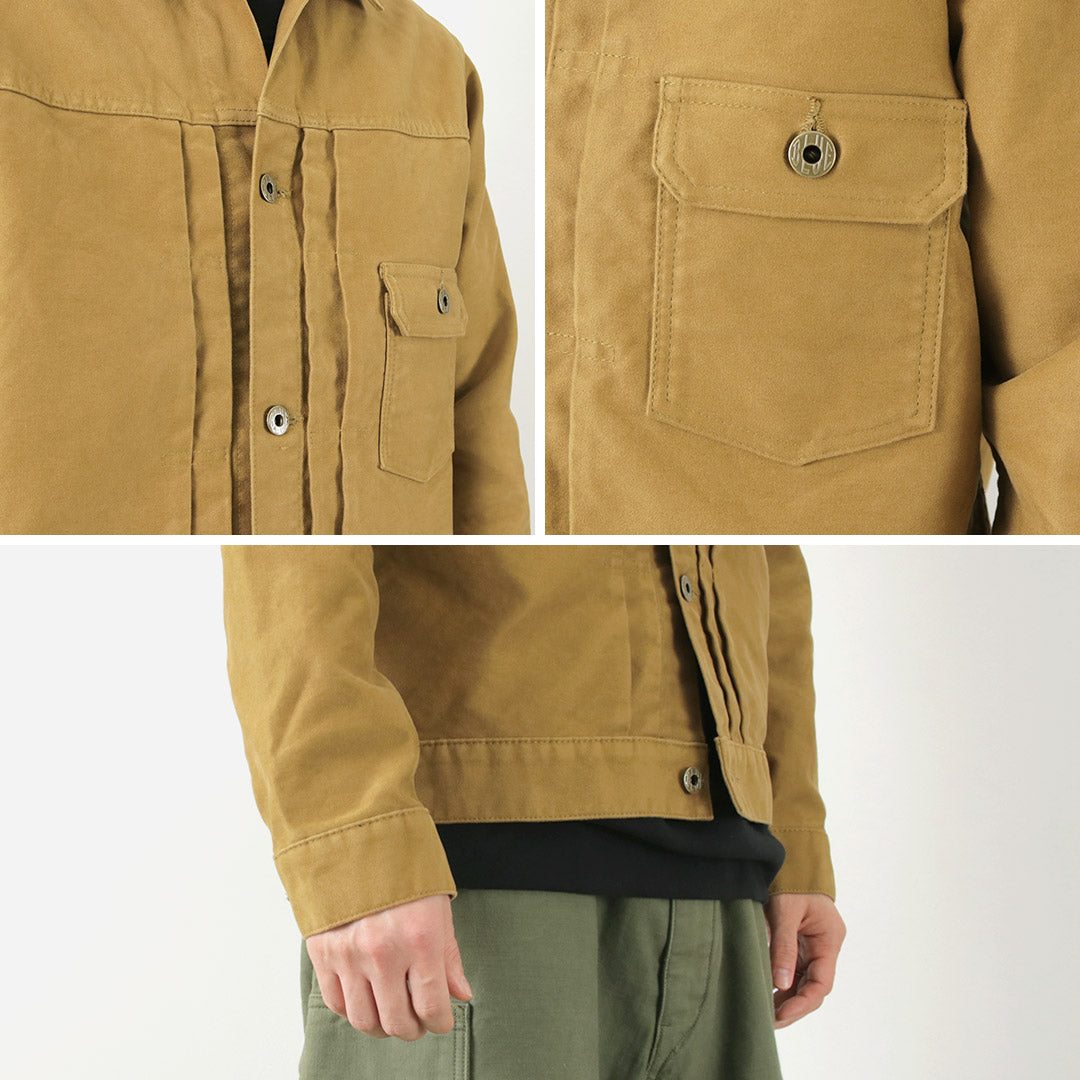 JAPAN BLUE JEANS(ジャパンブルージーンズ) 別注 モールスキン 1st型ブルゾン