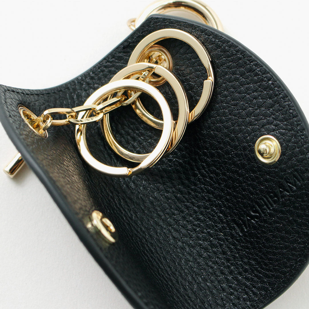 HASHIBAMI(ハシバミ) マンテル カウヘアー キーリング