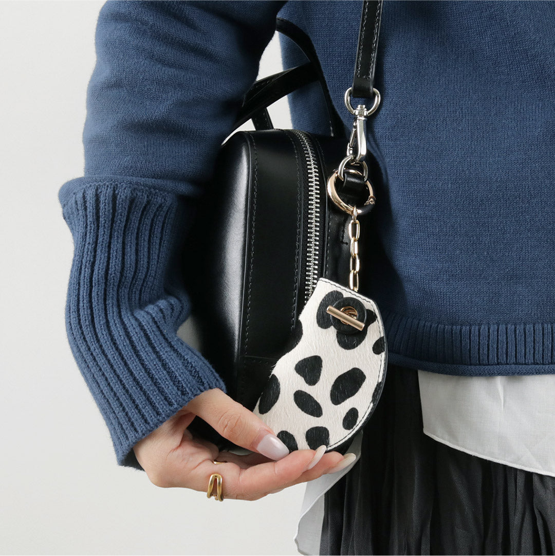 HASHIBAMI(ハシバミ) マンテル カウヘアー キーリング