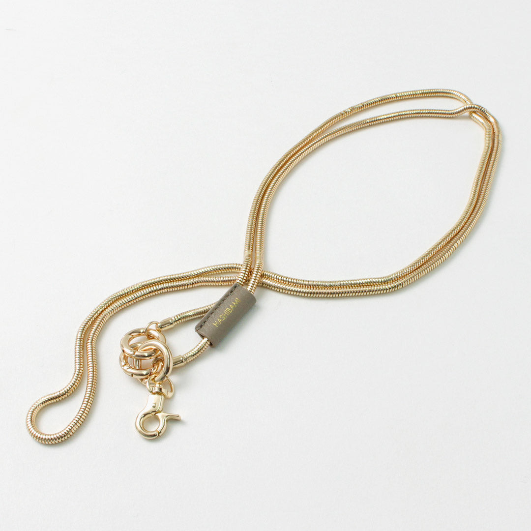 HASHIBAMI(ハシバミ) スネークチェーン モバイルストラップ