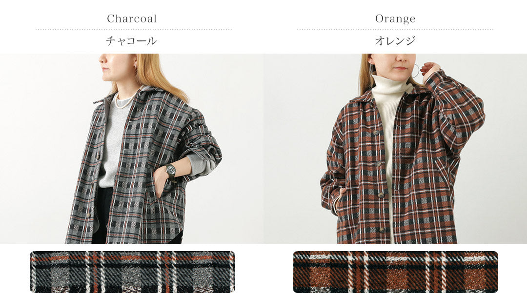 【30%OFF】KELEN(ケレン) DILIY チェックシャツ ジャケット