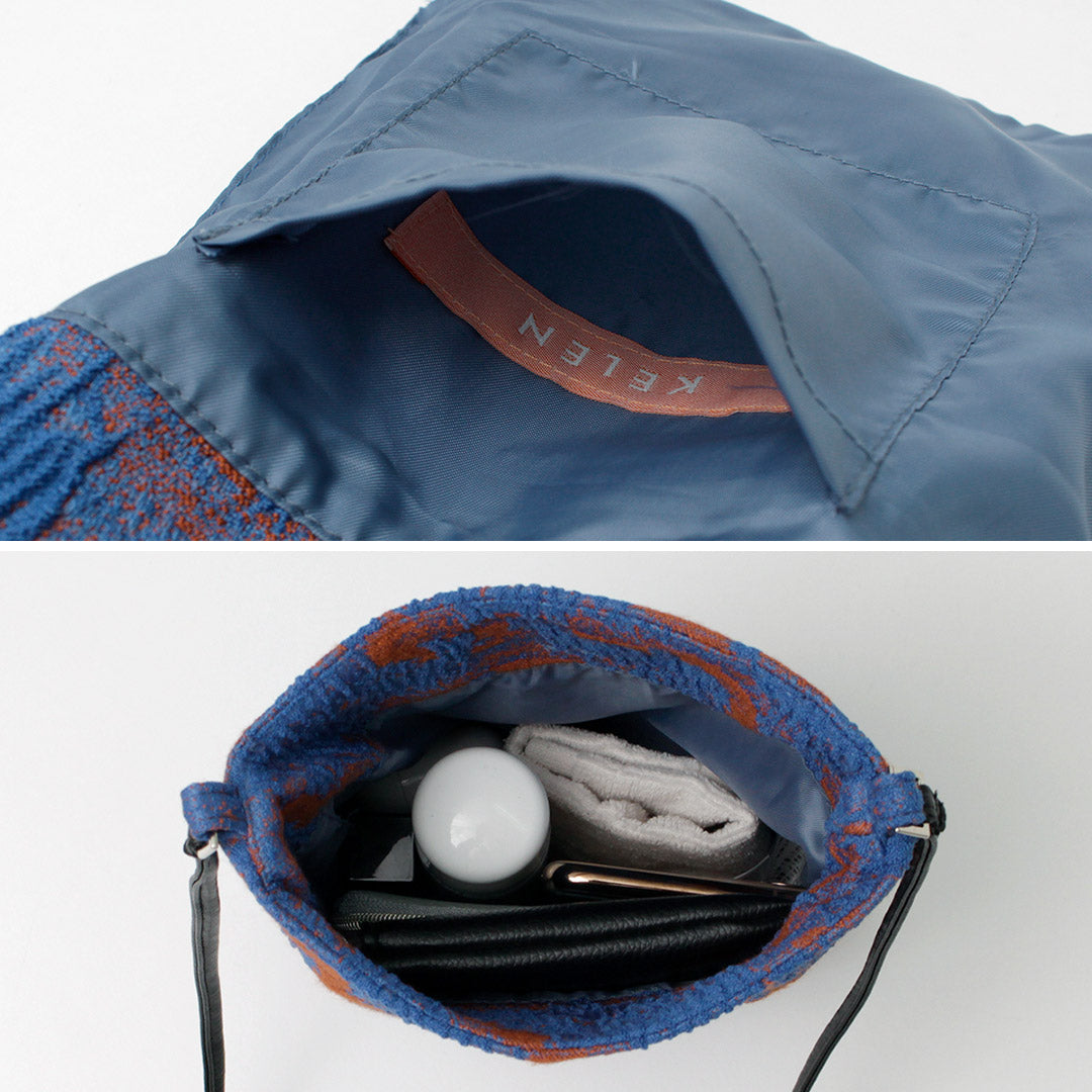 【50%OFF】KELEN(ケレン) ASULAN ジャガード プチバッグ