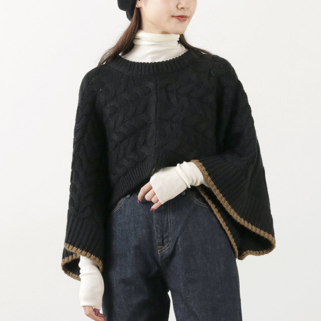 【30%OFF】KELEN(ケレン) OSRAM 2WAY デザイン ニットジレ