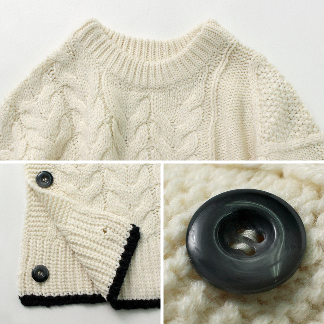 【30%OFF】KELEN(ケレン) OSRAM 2WAY デザイン ニットジレ