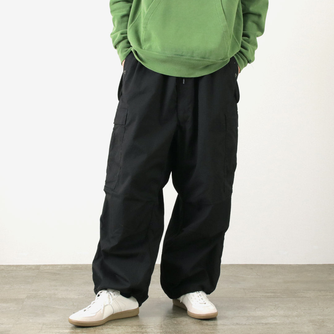 【20%OFF】REMI RELIEF(レミレリーフ) Ny/Cウェザーカーゴパンツ