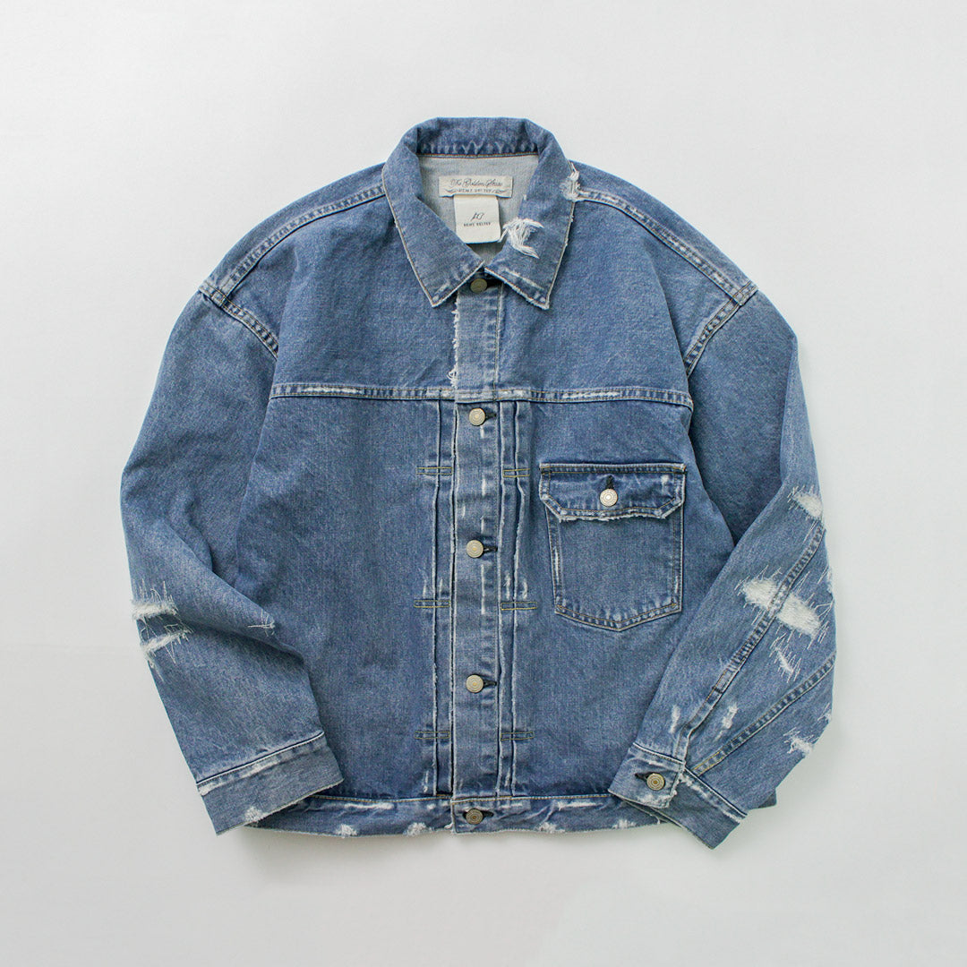 REMI RELIEF(レミレリーフ) 14OZ DENIM 1st JKT(リペア)