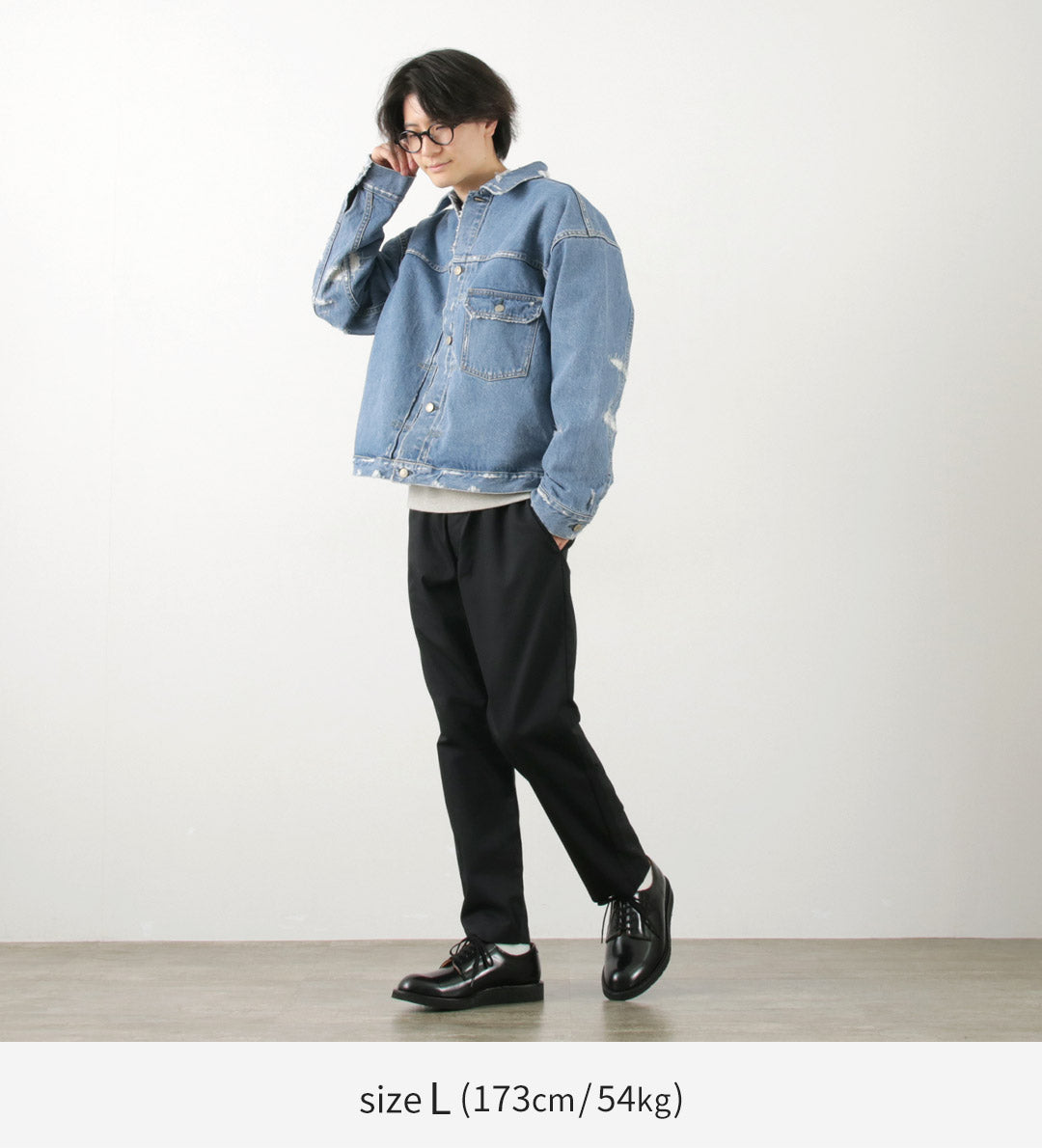 REMI RELIEF(レミレリーフ) 14OZ DENIM 1st JKT(リペア)