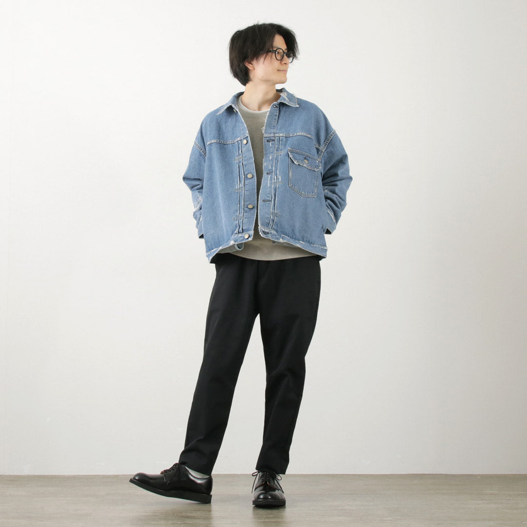 REMI RELIEF(レミレリーフ) 14OZ DENIM 1st JKT(リペア)
