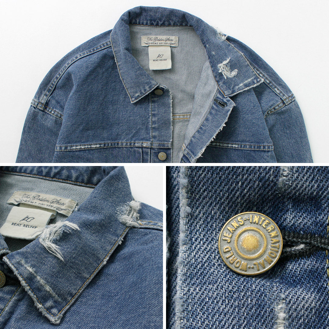 REMI RELIEF(レミレリーフ) 14OZ DENIM 1st JKT(リペア)