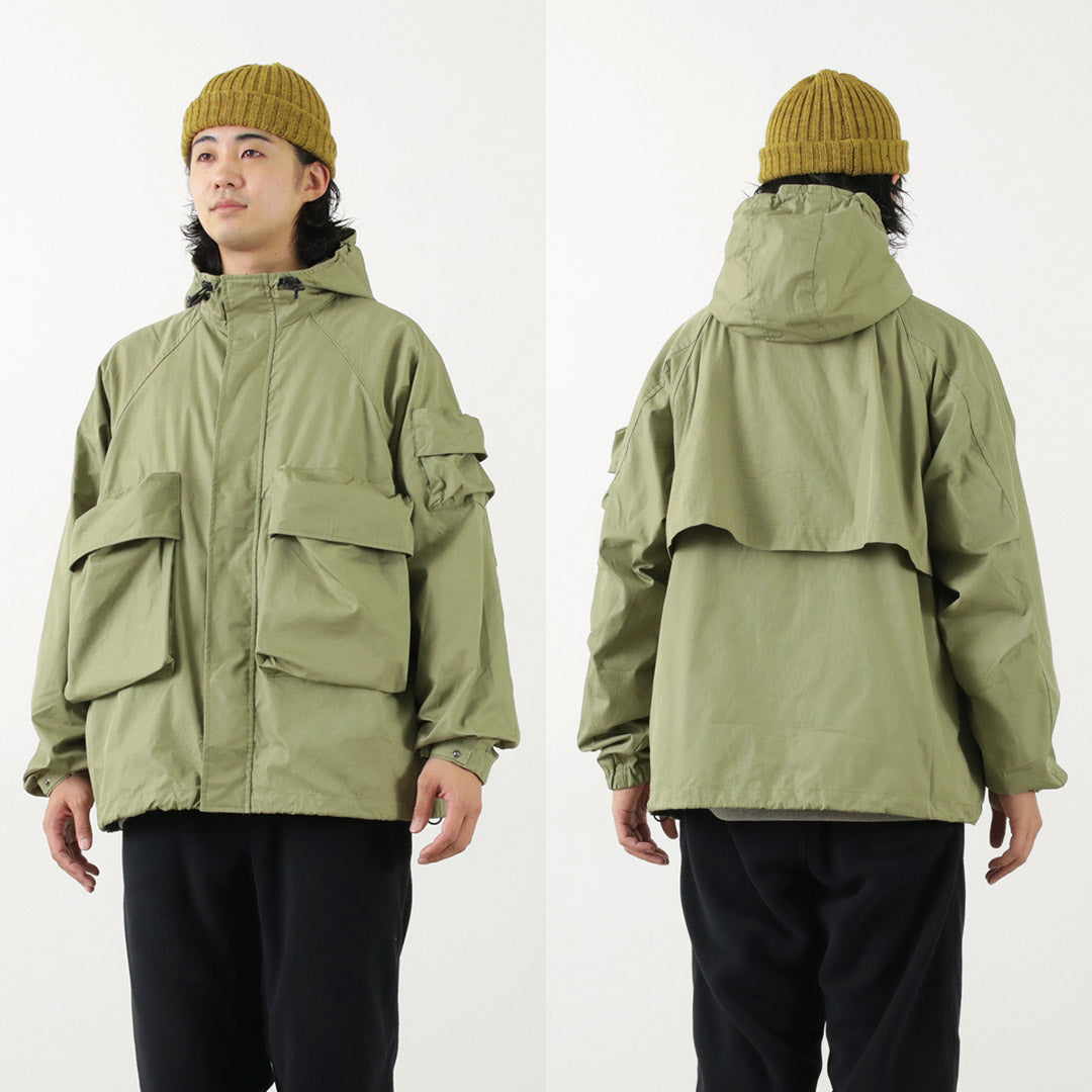 【50%OFF】KELEN(ケレン) ビッグポケット フーデッドジャケット