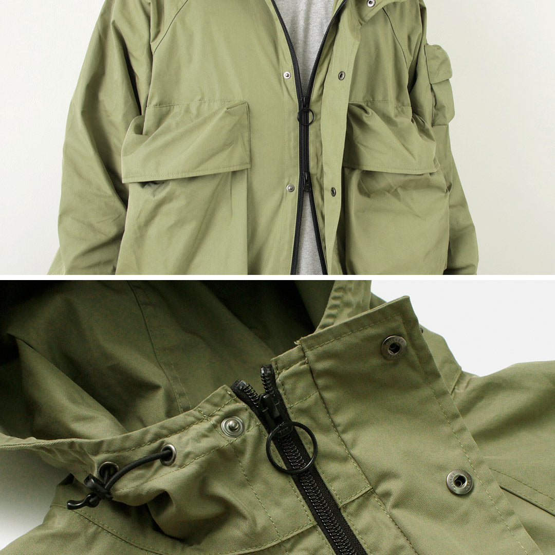 【50%OFF】KELEN(ケレン) ビッグポケット フーデッドジャケット