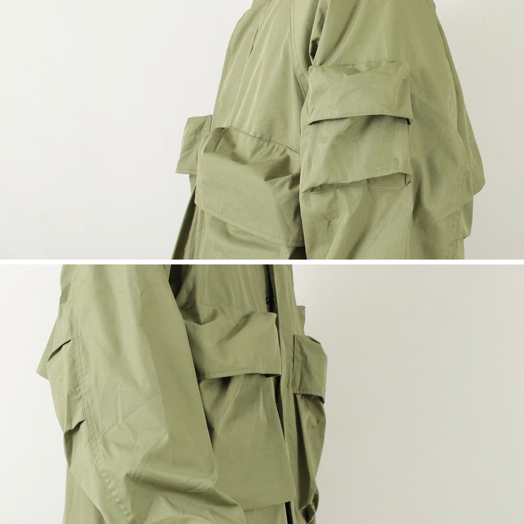 【50%OFF】KELEN(ケレン) ビッグポケット フーデッドジャケット