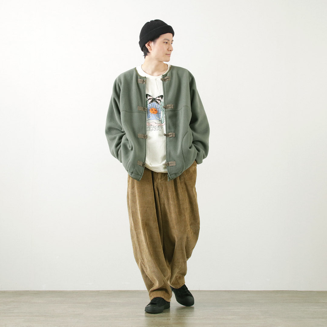 【30%OFF】KELEN(ケレン) チャイナ フリースジャケット