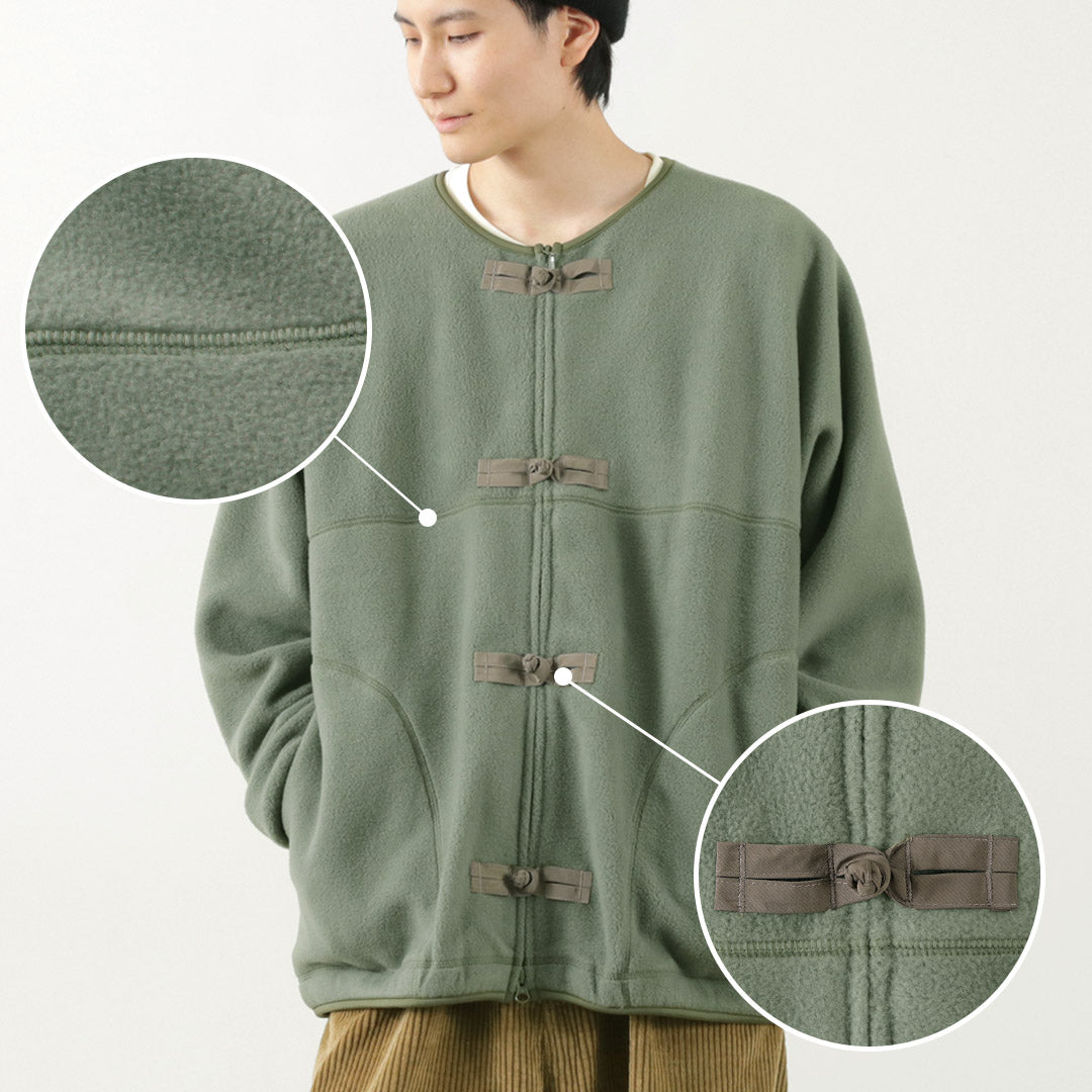 【30%OFF】KELEN(ケレン) チャイナ フリースジャケット