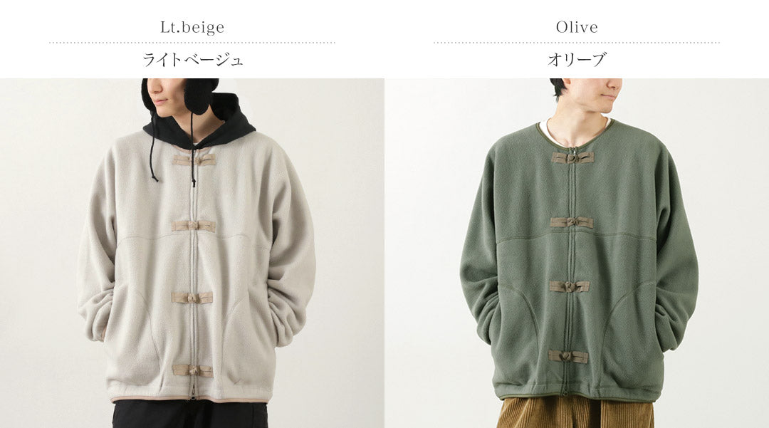 【30%OFF】KELEN(ケレン) チャイナ フリースジャケット
