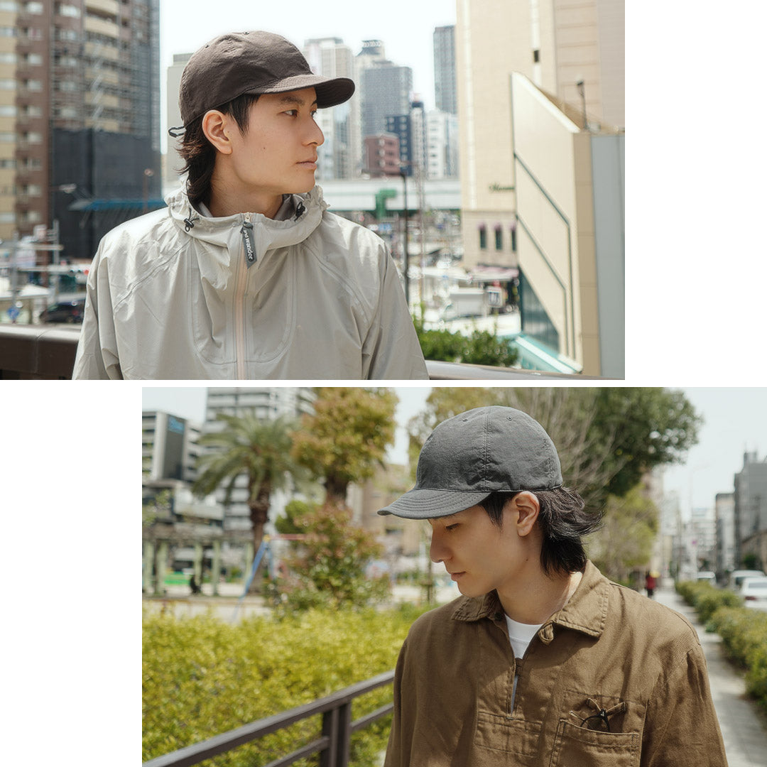 HIGHER(ハイアー) 別注 ウォータープルーフ ナイロン アクティブ キャップ