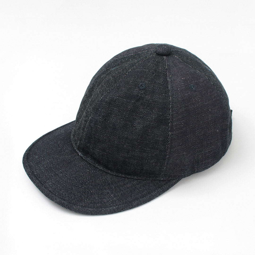 【30%OFF】HIGHER(ハイアー) 別注 デニム マルチパネル キャップ