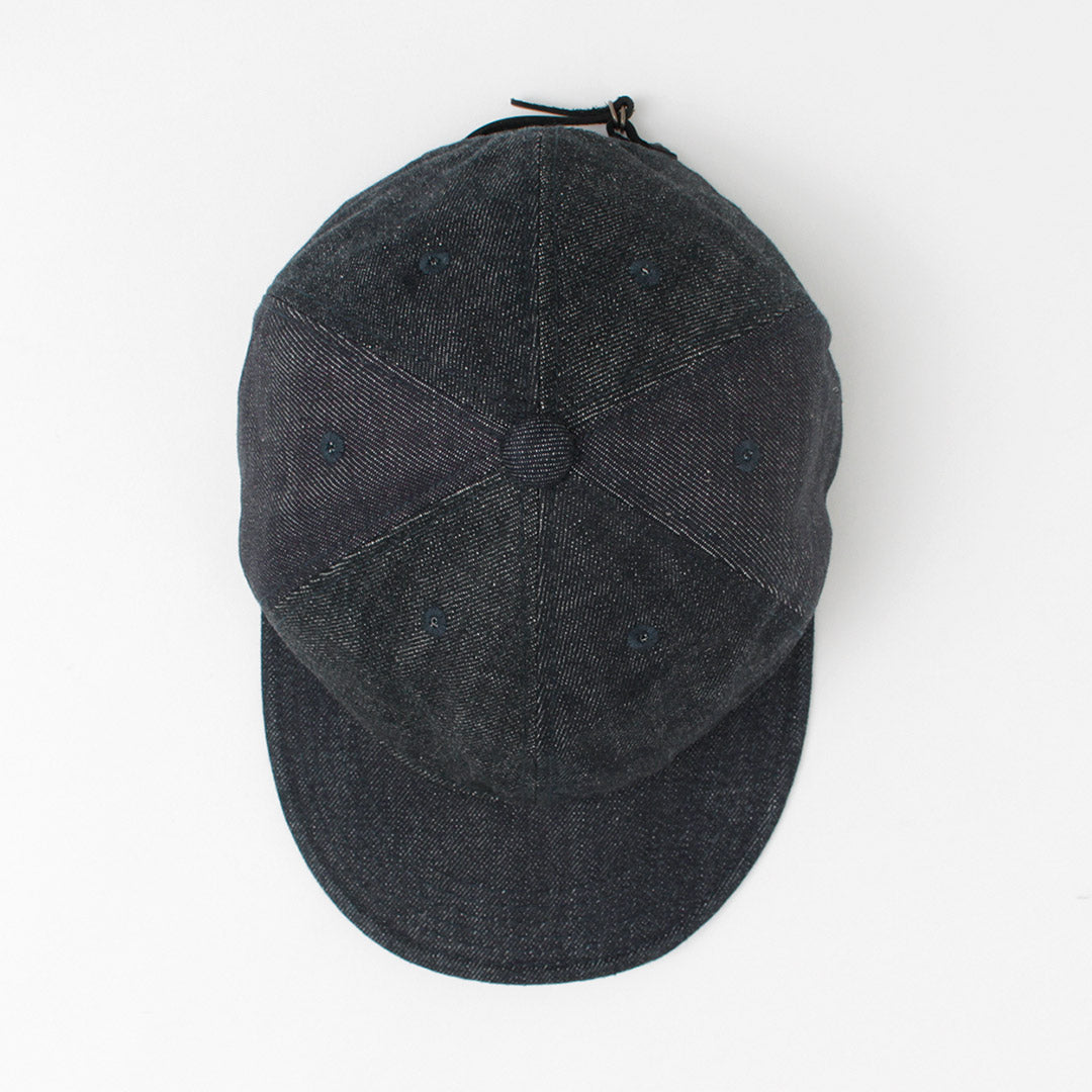 【30%OFF】HIGHER(ハイアー) 別注 デニム マルチパネル キャップ