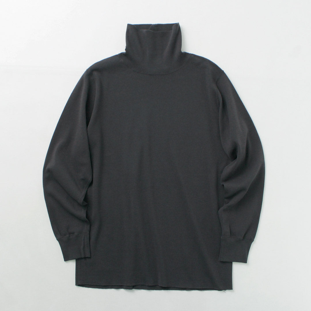 【50%OFF】WALLA WALLA SPORT(ワラワラスポーツ) 1×1リブ タートルネック Tシャツ