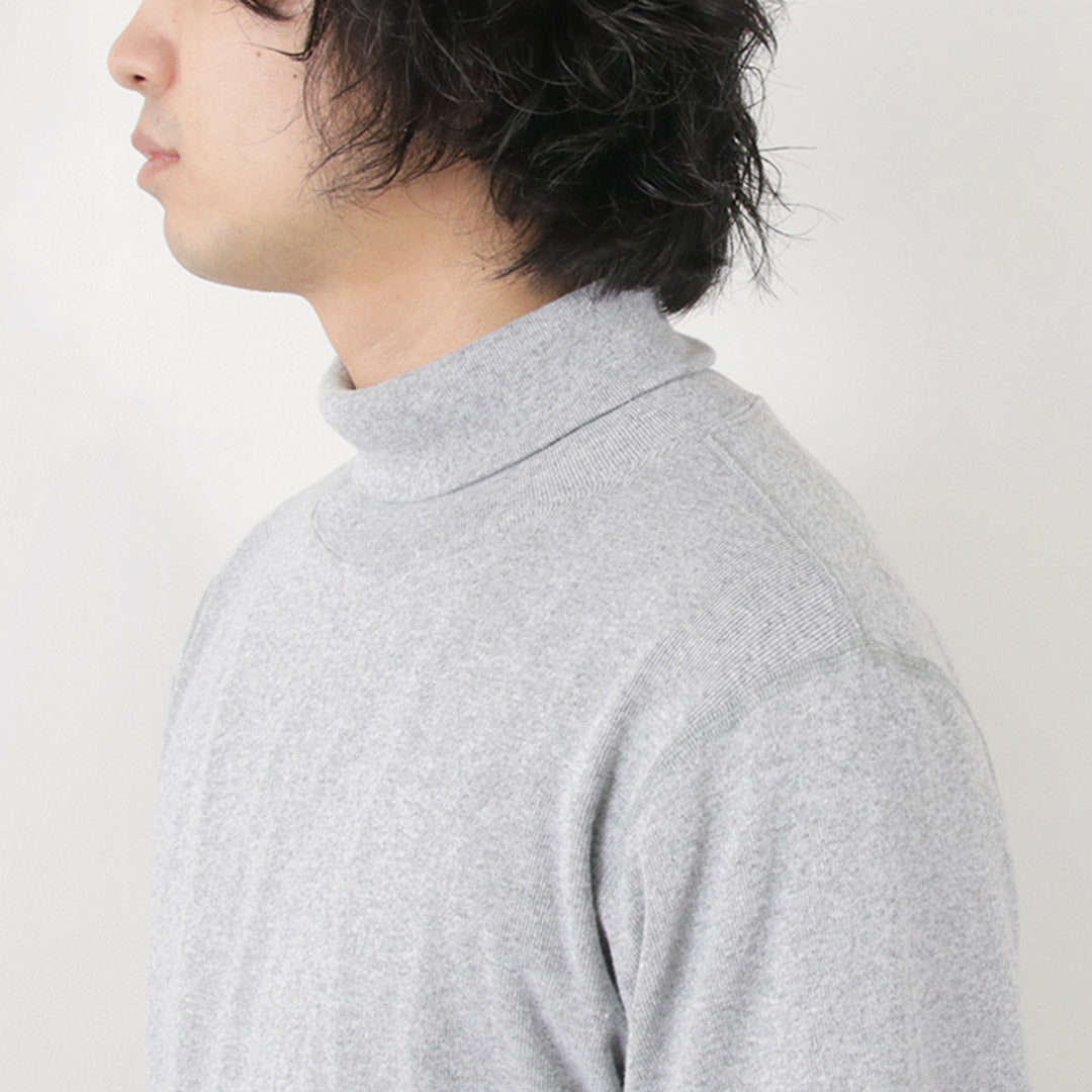 【50%OFF】WALLA WALLA SPORT(ワラワラスポーツ) 1×1リブ タートルネック Tシャツ