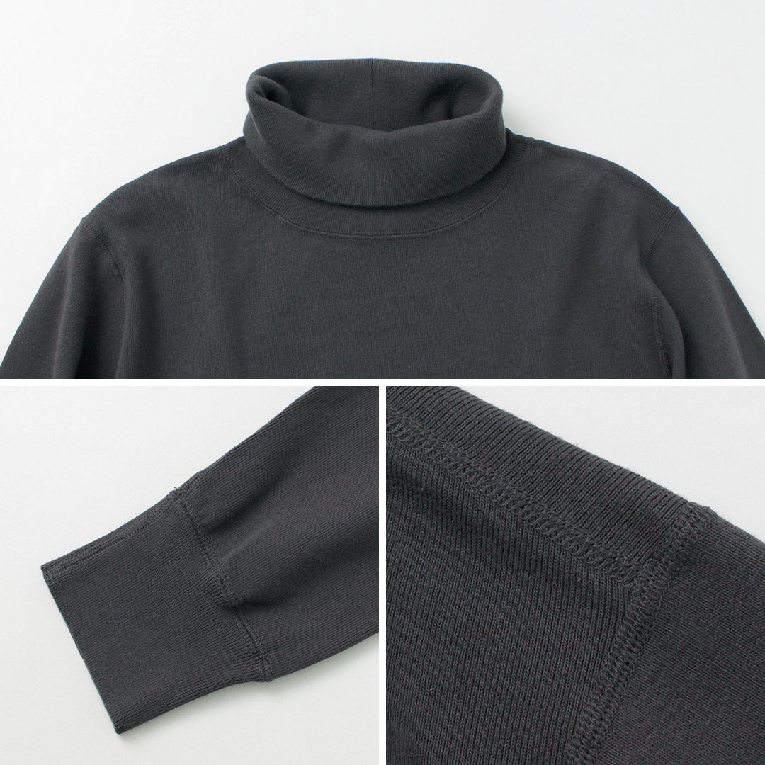 【50%OFF】WALLA WALLA SPORT(ワラワラスポーツ) 1×1リブ タートルネック Tシャツ