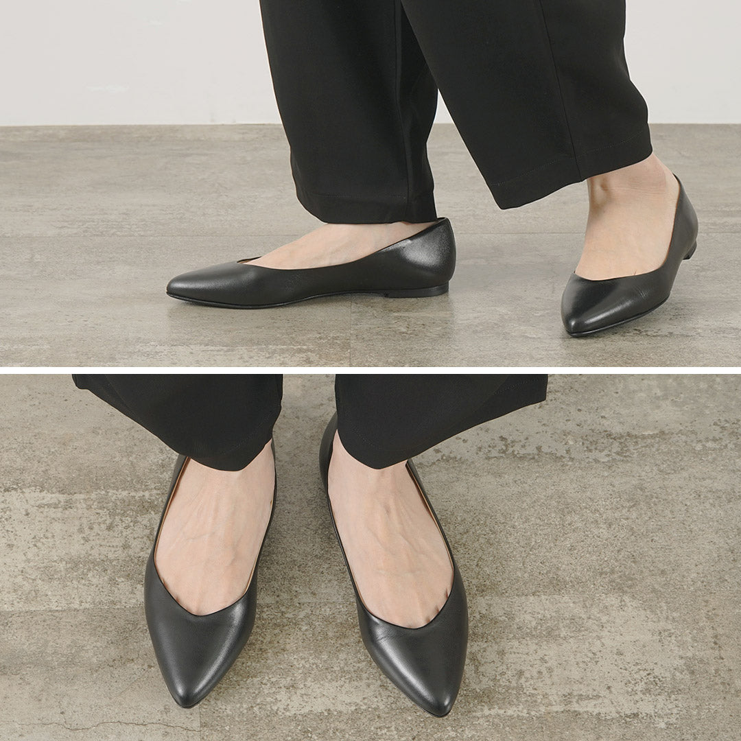 【50%OFF】FABIO RUSCONI(ファビオ・ルスコーニ) フラット プレーンパンプス