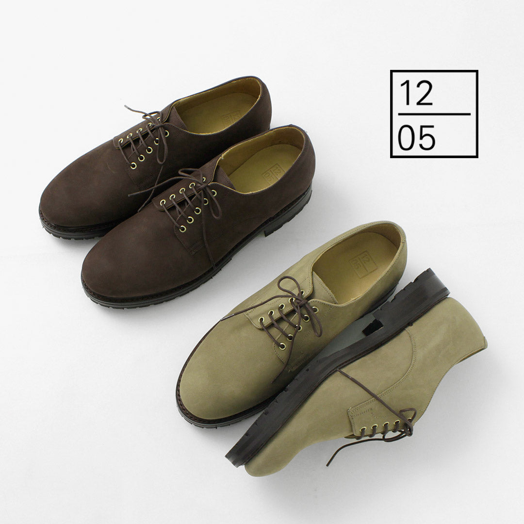 【50%OFF】1205(トゥエルブ オー ファイブ) ダービーシューズ