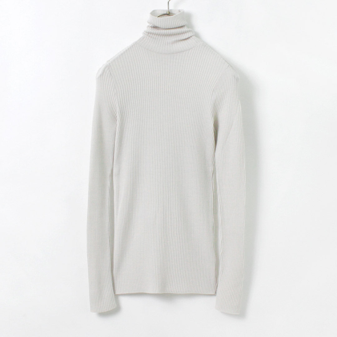 【30%OFF】FILMELANGE(フィルメランジェ) ウィノナ リブタートル トップス