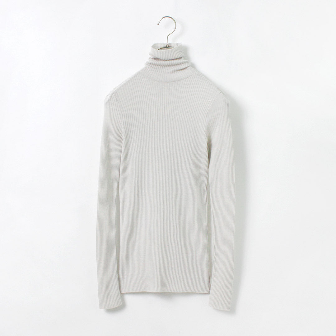 【30%OFF】FILMELANGE(フィルメランジェ) ウィノナ リブタートル トップス