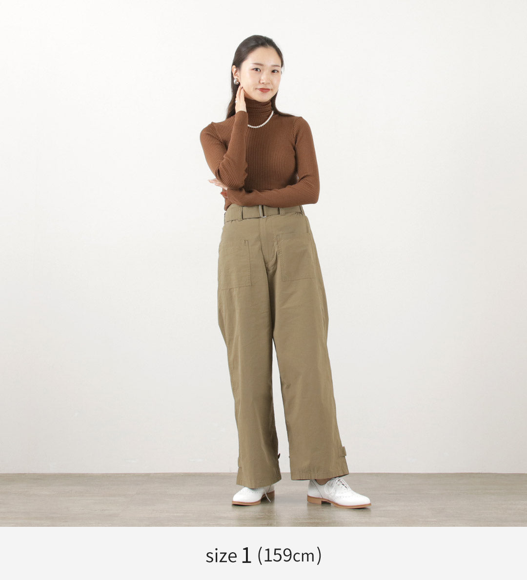 【30%OFF】FILMELANGE(フィルメランジェ) ウィノナ リブタートル トップス