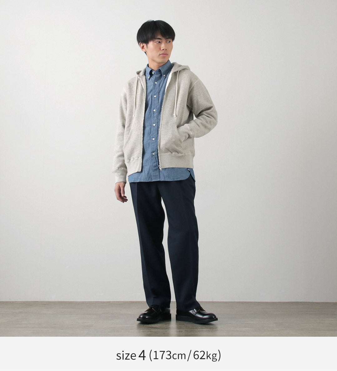 FILMELANGE(フィルメランジェ) リッキー ジップパーカー