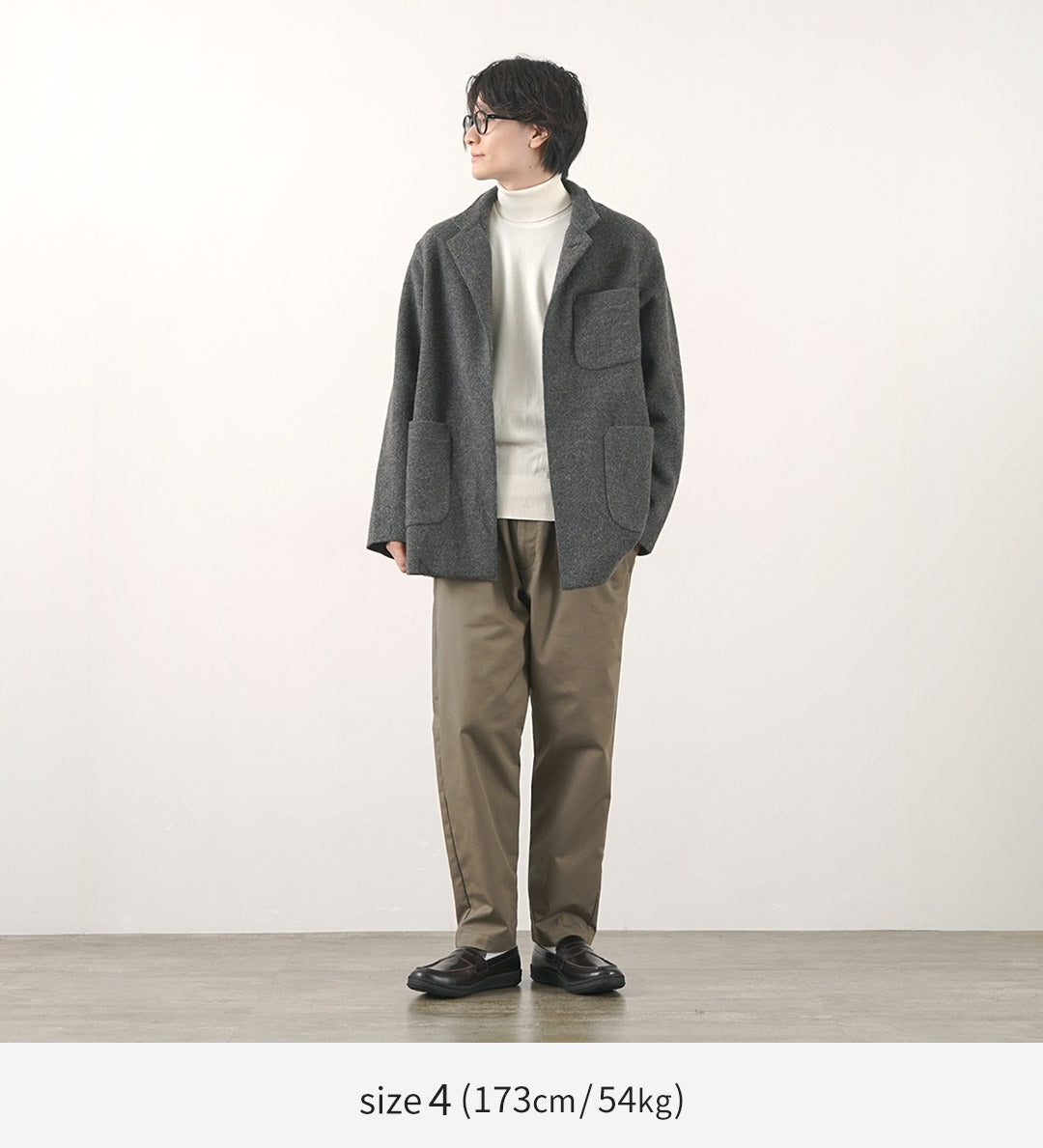 【30%OFF】FILMELANGE(フィルメランジェ) ハイエット メルトンニット ジャケット