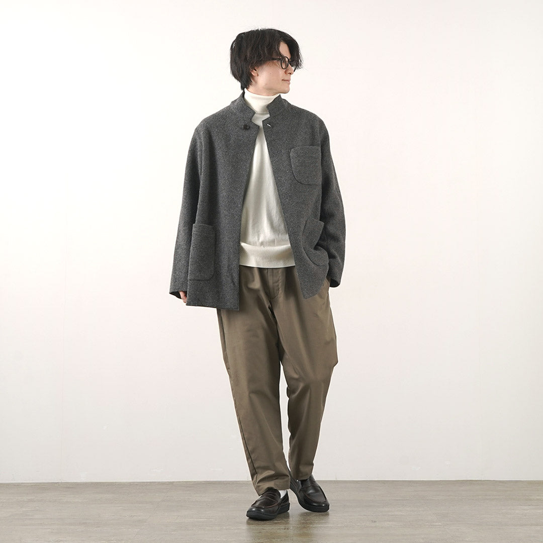 【30%OFF】FILMELANGE(フィルメランジェ) ハイエット メルトンニット ジャケット