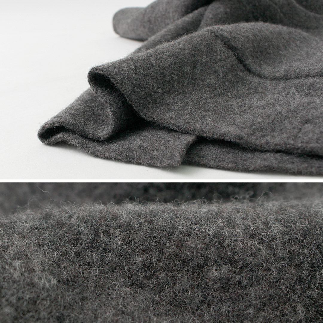 【30%OFF】FILMELANGE(フィルメランジェ) ハイエット メルトンニット ジャケット